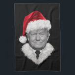 Donald Trump Weihnachtsgeschenk Funny Weihnachtsma Geschirrtuch<br><div class="desc">Donald Trump Weihnachtsgeschenk Funny Weihnachtsmannmütze</div>