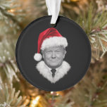 Donald Trump Weihnachtsgeschenk Funny Weihnachtsma Ornament<br><div class="desc">Donald Trump Weihnachtsgeschenk Funny Weihnachtsmannmütze</div>