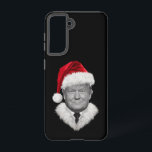 Donald Trump Weihnachtsgeschenk Funny Weihnachtsma Samsung Galaxy Hülle<br><div class="desc">Donald Trump Weihnachtsgeschenk Funny Weihnachtsmannmütze</div>