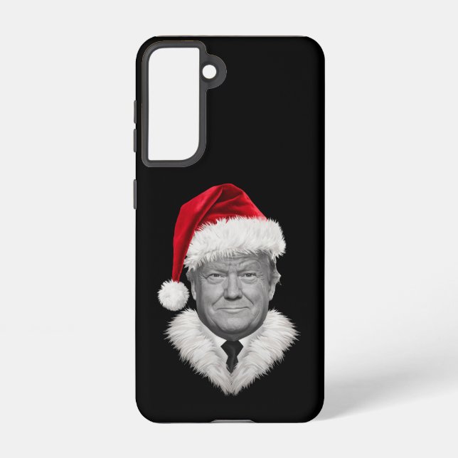 Donald Trump Weihnachtsgeschenk Funny Weihnachtsma Samsung Galaxy Hülle (Rückseite)