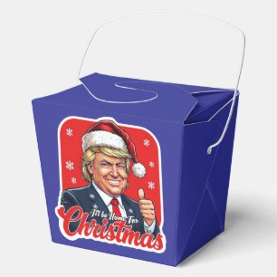 Donald Trump Weihnachtsmann Claus Art Geschenkschachtel