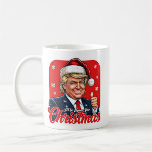 Donald Trump Weihnachtsmann Claus Art Kaffeetasse