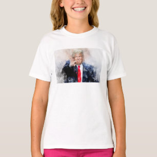 Donald Trump zeigt Aquarellbilder T-Shirt