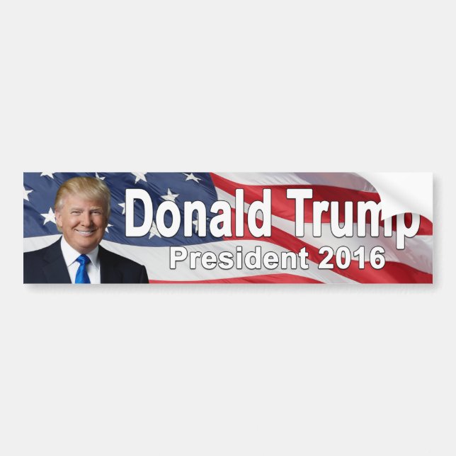Donald- TrumpAutoaufkleber Autoaufkleber (Vorne)