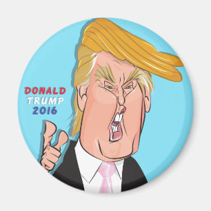 Donald- TrumpCartoon-Magnet Magnet