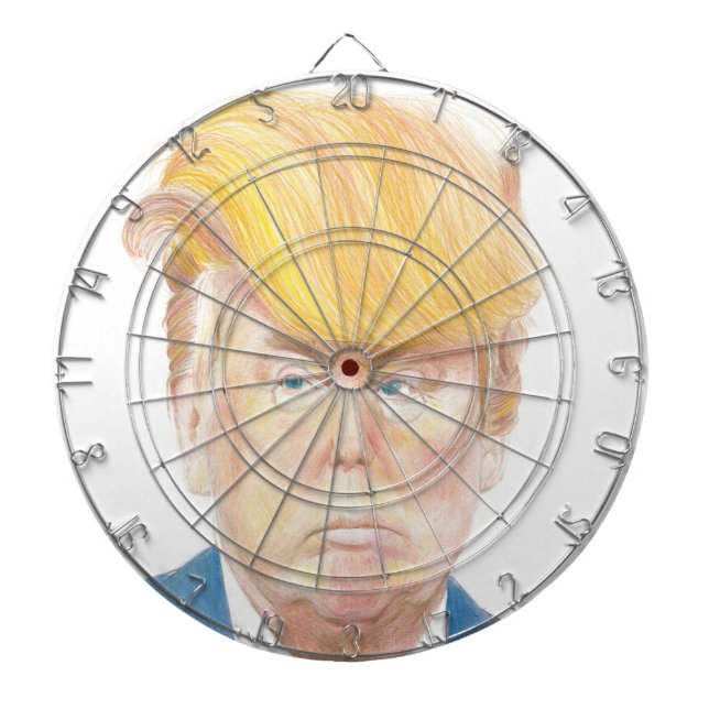 Donald Trumpdartboard Dartscheibe (vorne)