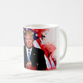 Donald- Trumpfeier-Tasse Kaffeetasse