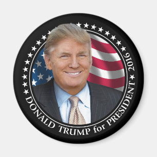 Donald- TrumpFoto - Präsident 2016 Magnet