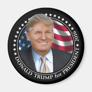 Donald- TrumpFoto - Präsident 2016 Magnet