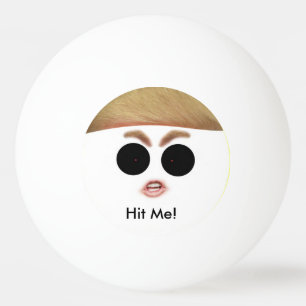 Donald- TrumpKlingeln Pong Ball. Schlagen Sie Tischtennisball