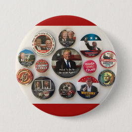 Donald- Trumpknopf-Collage Button
