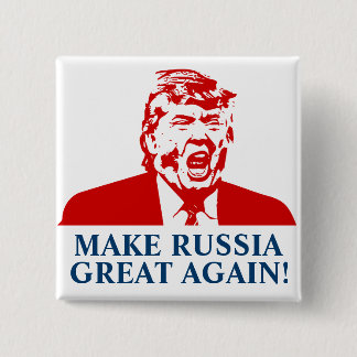 Donald- Trumpknopf "MACHEN RUSSLAND GRETA WIEDER! Button