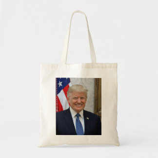Donald Trumpoffizielles Präsidentenporträt Tragetasche