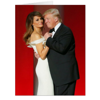 Donald- u. Melania-Trumpf u. der Freiheits-Ball