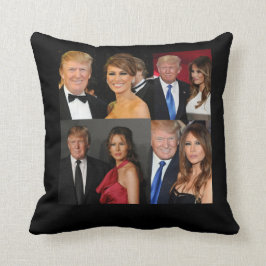 DONALD UND MELANIA TRUMP KISSEN