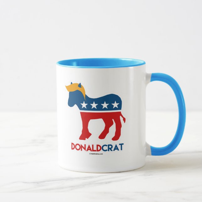 Donaldcrat Esel Tasse (Rechts)