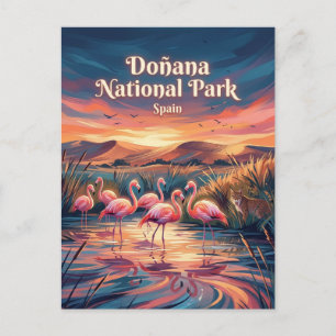 Doñana-Nationalpark Spanien Postkarte