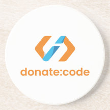 donate:code Sandstone Untersetzer