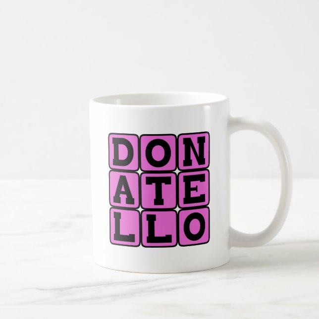 Donatello, Renaissance-Künstler Kaffeetasse (Rechts)