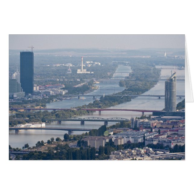 Donau und neue Donau (Vorderseite (Horizontal))