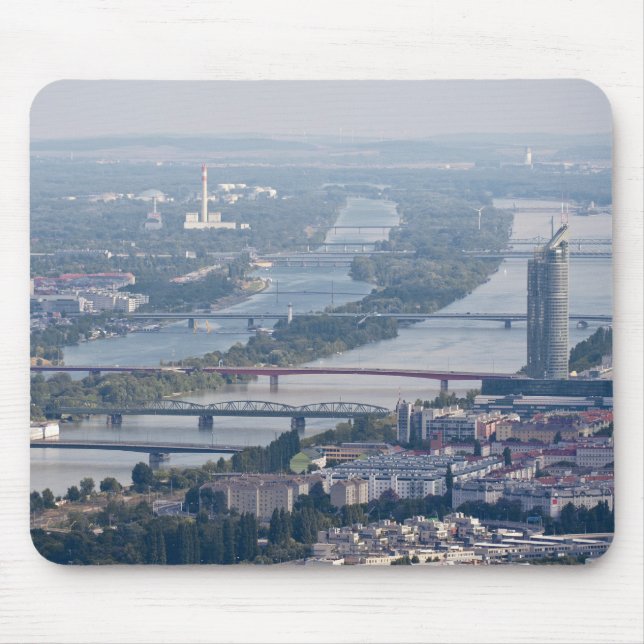Donau und neue Donau Mousepad (Vorne)
