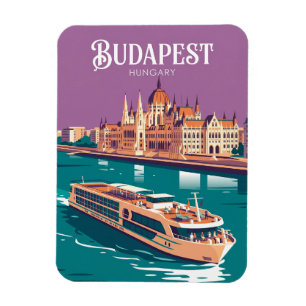 Donau Ungarn Magnet