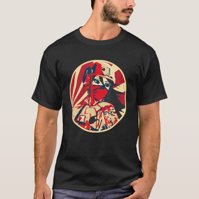 Donbass Girl Spreading US Classification Informati T-Shirt (Vorderseite)