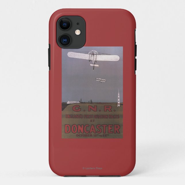 Doncaster, England - erste Luftfahrt-Rennen Case-Mate iPhone Hülle (Rückseite)