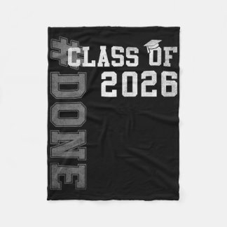 #done Abschlussklasse von 2026 Absolvent Senior 20 Fleecedecke