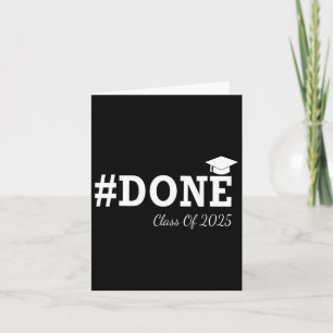 #done Cl of 2025 Abschluss für ihren Mann Grad Sen Karte