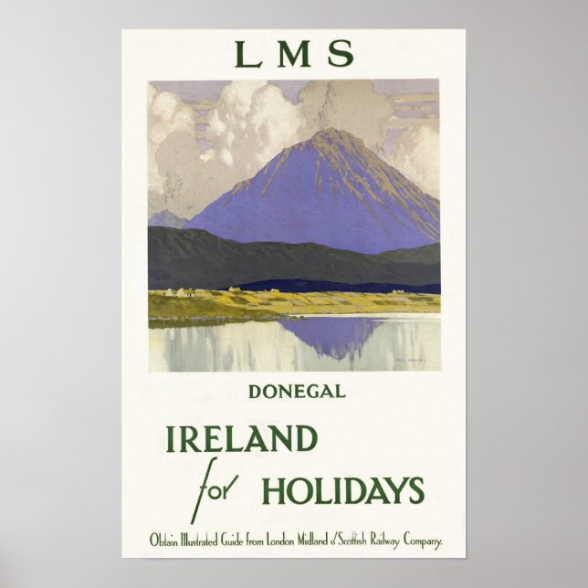 Donegal, Irland für Ferien Poster (Vorne)