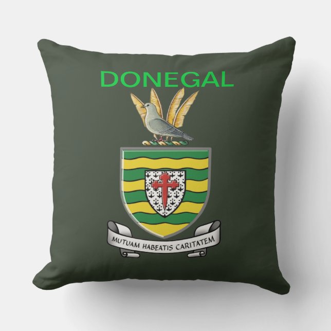 Donegal Polo Shirt Kissen (Vorderseite)