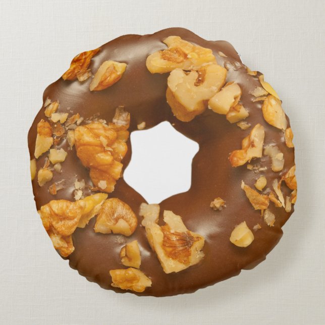 Dönend dekadent DOUBLE Doughnut Kissen (Rückseite)