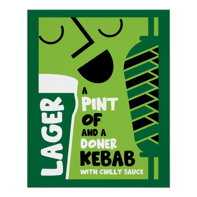 Doner Kebab Poster (Vorderseite)