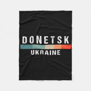 Donetsk Ukraine Städtereise Fleecedecke
