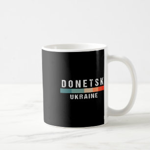 Donetsk Ukraine Städtereise Kaffeetasse