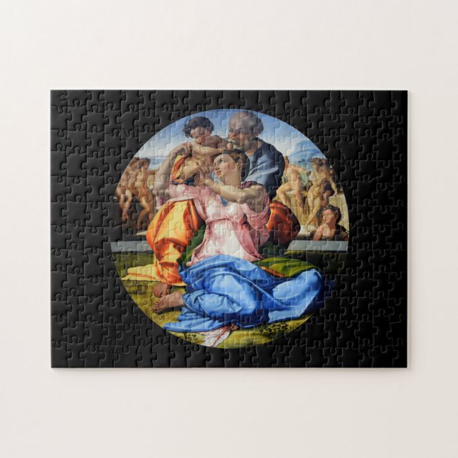 Doni Tondo, Doni Madona, Michelangelo, 1507 (Horizontal)