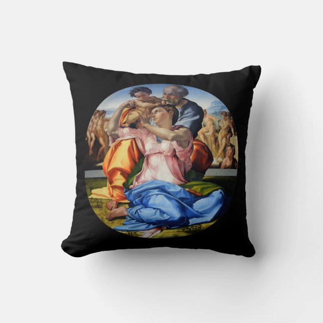 Doni Tondo, Doni Madona, Michelangelo, 1507 Kissen (Vorderseite)