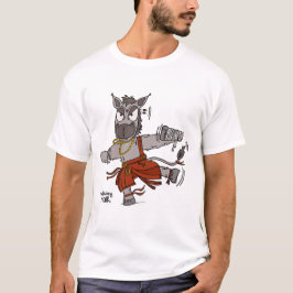 Donkey als DnD Mönch T-Shirt
