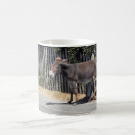 Donkey am Tor Kaffeetasse
