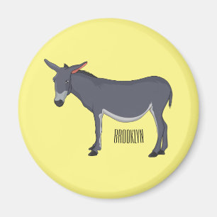 Donkey Cartoon Magnet
