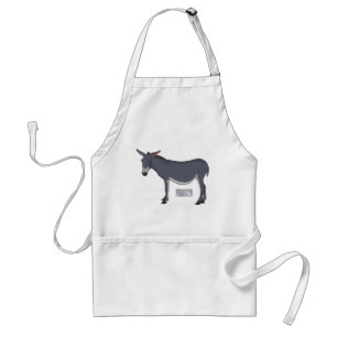 Donkey Cartoon Schürze