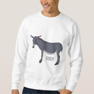 Donkey Cartoon Sweatshirt
