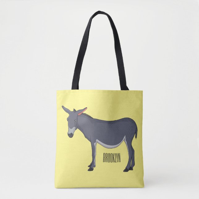 Donkey Cartoon Tasche (Vorderseite)