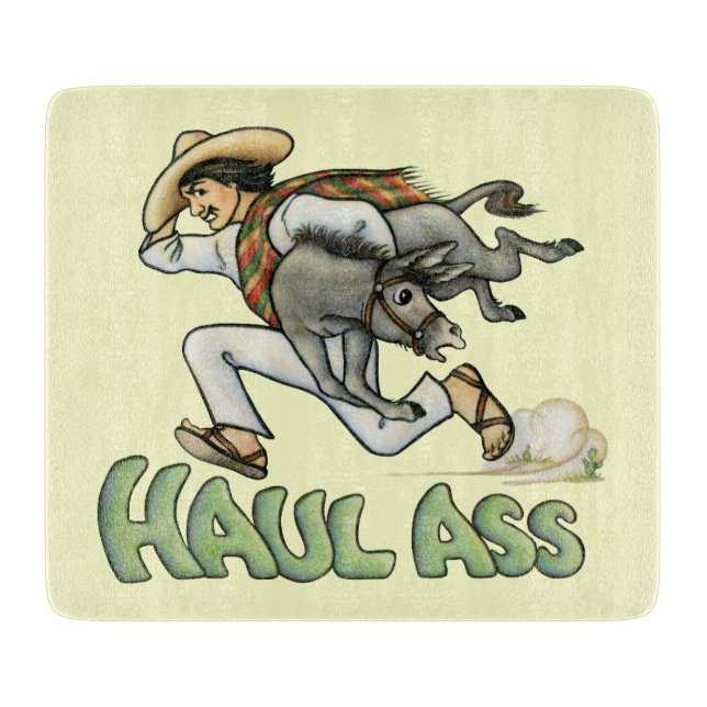 Donkey Cutting Board Schneidebrett (Vorderseite)