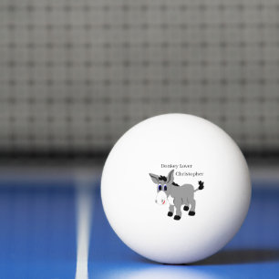 Donkey-Design Personalisiert Tischtennisball