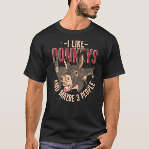 Donkey Farm Animal Bauer Donkey 1 T-Shirt