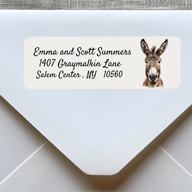 Donkey Farm Niedliche Wasserfarben Kunst (Von Creator hochgeladen)