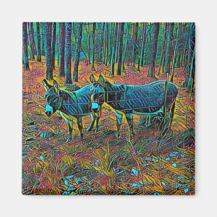 Donkey Kitchen Magnet