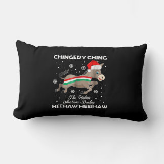 Donkey Lover Geschenk| Happy Donkey Frohe Weihnach Lendenkissen